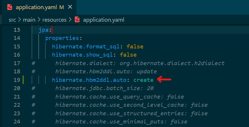 ปรับแต่ง hibernate