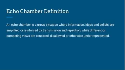 Echo Chamber Definition