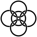 "Borromean cross" (SVG conversion)