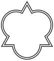 Architectural trefoil with triangle (original PNG)