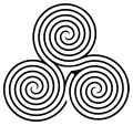 Triple spiral labyrinth (original PNG)