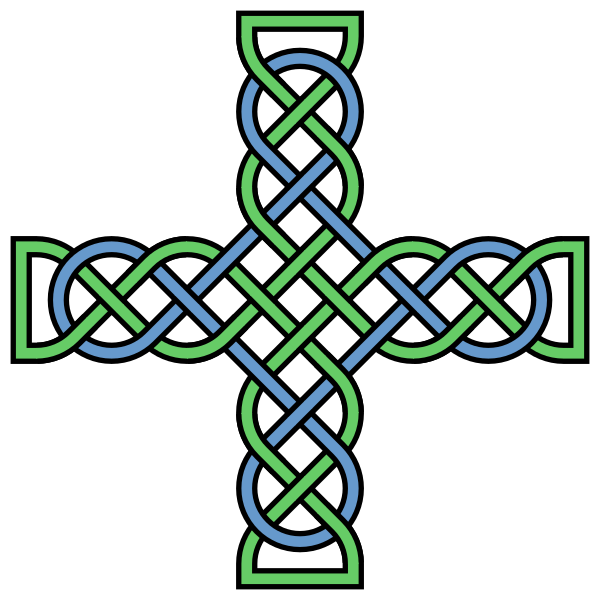 File:Knotwork-cross-multicolored.svg