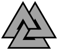 Germanic Valknut as triquetra (original PNG)