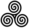 3 turns spiral triskele (original PNG)