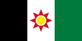 Post-royalist pre-Ba`thist flag of Iraq (1959-1963)
