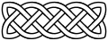 Alternate (pseudo-)Celtic linear knot (original PNG)