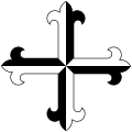 Cross from arms